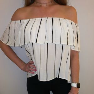 Off the shoulder top